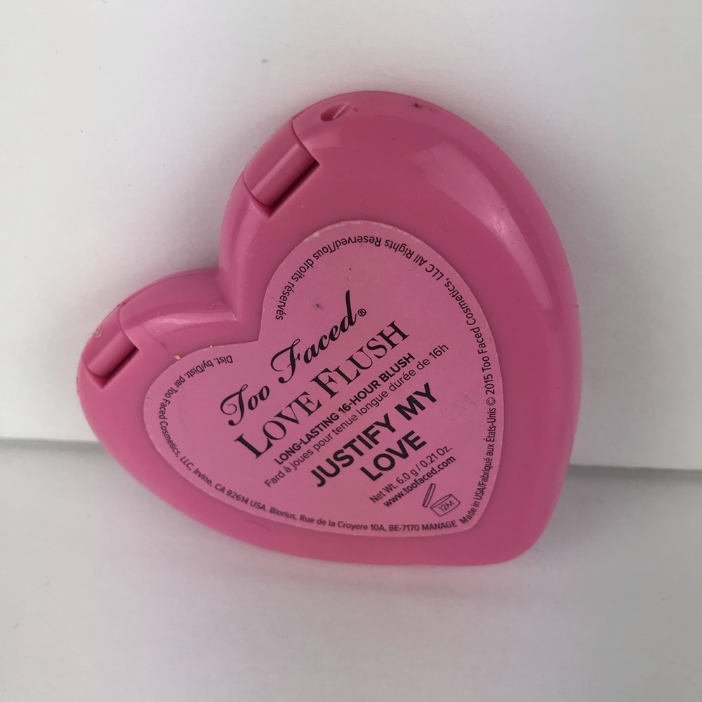 Too Faced Love Flush Blush in “Justify My Love”